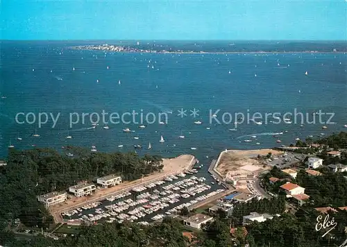 AK / Ansichtskarte La_Vigne Port de plaisance Bassin d Arcachon vue aerienne La_Vigne