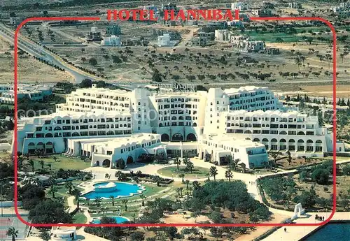 AK / Ansichtskarte Tunis Hotel Hannibal vue aerienne Tunis