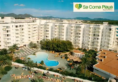 AK / Ansichtskarte Sa_Coma Apartamentos Hotel Piscina Sa_Coma