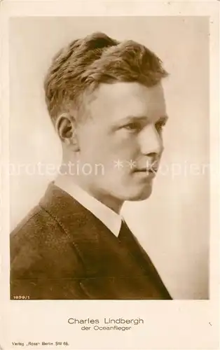 AK / Ansichtskarte Gouda Portrait Charles Lindbergh der Oceanflieger Gouda