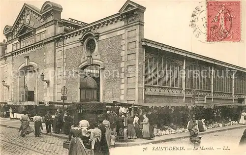 AK / Ansichtskarte Saint Denis_Seine_Saint_Denis March Saint Denis_Seine