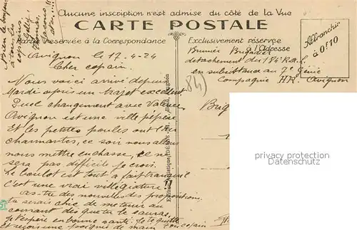 AK / Ansichtskarte Avignon_Vaucluse Rue de la Republique Avignon Vaucluse