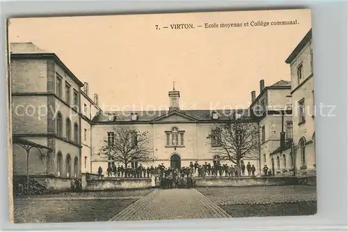 AK / Ansichtskarte Virton_Liege Ecole moyenne et College communal Virton Liege