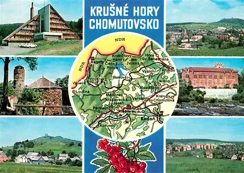 AK / Ansichtskarte Chomutov Stadtansichten Chomutov