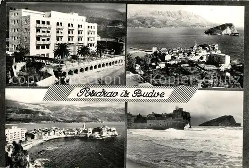 AK / Ansichtskarte Budva Hotelanlage Panoramen  Budva
