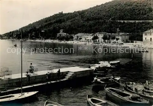 AK / Ansichtskarte Moscenicka_Draga_Kroatien Hafen Panorama Moscenicka_Draga_Kroatien