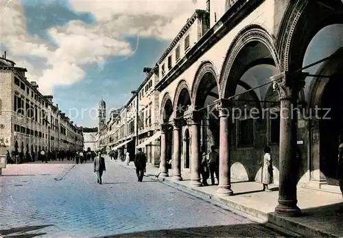 AK / Ansichtskarte Dubrovnik_Ragusa Siradun Hauptstrasse Dubrovnik Ragusa