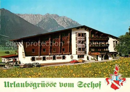 AK / Ansichtskarte Walchsee_Tirol Restaurant Hotel Seehof Walchsee Tirol