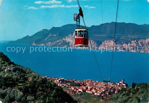AK / Ansichtskarte Malcesine_Lago_di_Garda Seilbahn Monte Baldo Malcesine_Lago_di_Garda