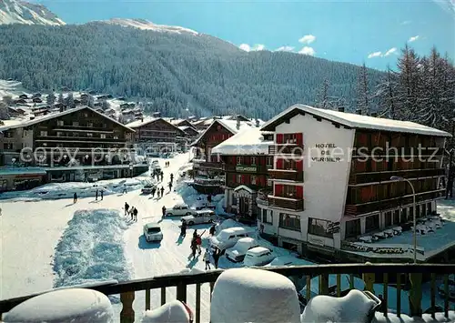 AK / Ansichtskarte Verbier Hotel de Verbier Winterlandschaft Verbier