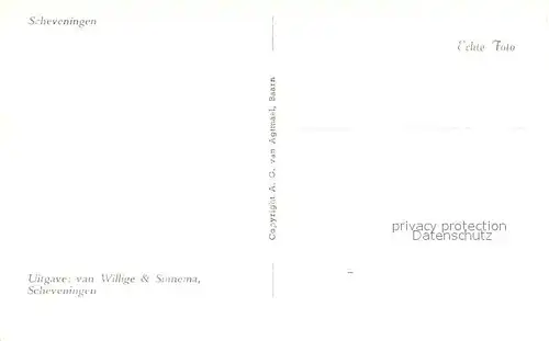 AK / Ansichtskarte Scheveningen Strand Scheveningen