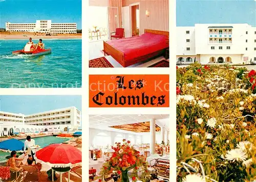 AK / Ansichtskarte Hammamet Hotel Les Colombes Hammamet