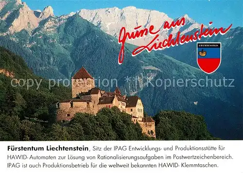 AK / Ansichtskarte Triesenberg Schloss Sitz IPAG Triesenberg