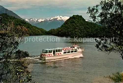 AK / Ansichtskarte New_Zealand Lake te Anau New_Zealand