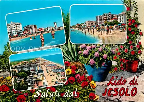 AK / Ansichtskarte Lido_de_Jesolo Strand Hotelanlagen Lido_de_Jesolo