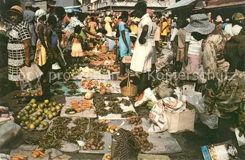 AK / Ansichtskarte Saint_Vincent_Grenadines Saturday Market Grenadines Saint_Vincent_Grenadines