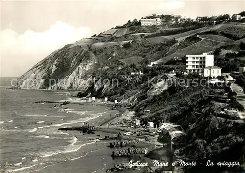 AK / Ansichtskarte Gabicce_Mare Monte Spiagga Gabicce Mare