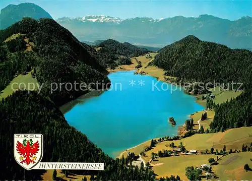 AK / Ansichtskarte Hintersteinersee Fliegeraufnahme Hintersteinersee