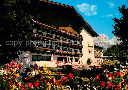 AK / Ansichtskarte Going_Wilden_Kaiser_Tirol Sporthotel Pension Blattlhof Going_Wilden_Kaiser_Tirol