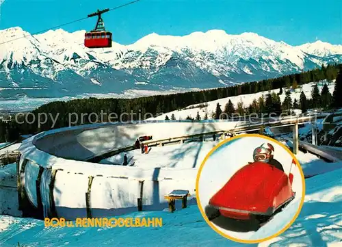 AK / Ansichtskarte Igls_Tirol Bob Rennrodelbahn Igls_Tirol
