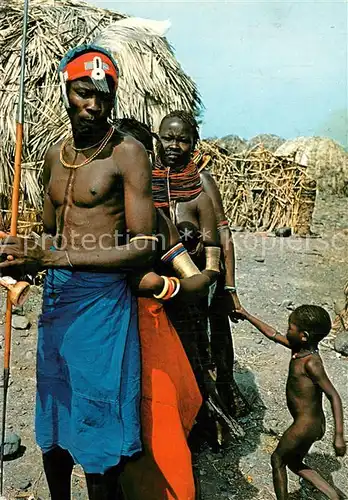 AK / Ansichtskarte Kenya Turkana Family Kenya