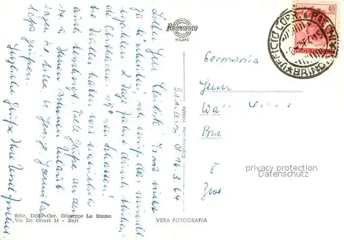 AK / Ansichtskarte Alberobello_Apulien Zona del Trullo Sovrano Alberobello Apulien