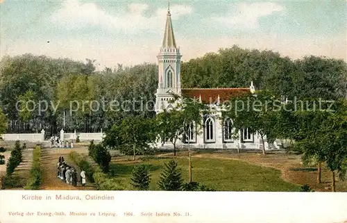 AK / Ansichtskarte Madurai Kirche Madurai