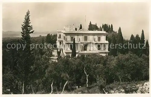 AK / Ansichtskarte Corfu_Korfu Achilleion Palast Corfu Korfu