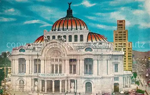 AK / Ansichtskarte Mexico_City Palacio de Bellas Artes Mexico City