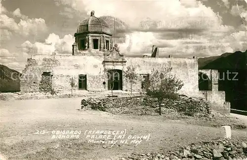 AK / Ansichtskarte Monterrey Obispado Bishops Palace Monterrey
