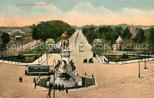 AK / Ansichtskarte Buenos_Aires Palermo Monumento Buenos Aires