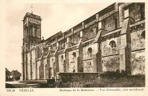 AK / Ansichtskarte Vezelay Basilique de la Madeleine Vezelay