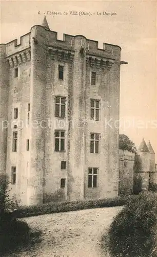 AK / Ansichtskarte Vez Chateau Le Donjon Vez