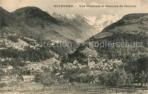 AK / Ansichtskarte Allevard_les_Bains_Isere Panorama Glaciers du Gleyzin Allevard_les_Bains_Isere
