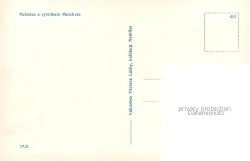 AK / Ansichtskarte Netolice_Nettolitz_Czechia Panorama Kirche 