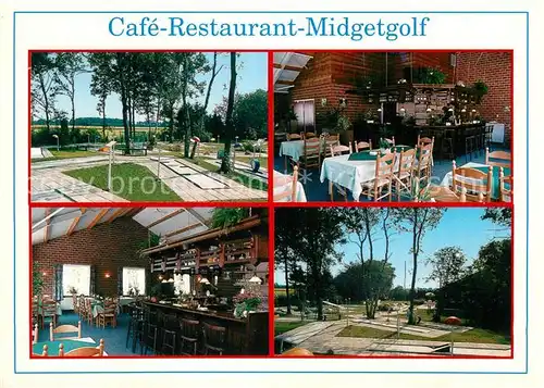AK / Ansichtskarte Hoogersmilde Cafe Restaurant De Bentepol Midgetgolf Drents Friese Wold Nationalpark Hoogersmilde