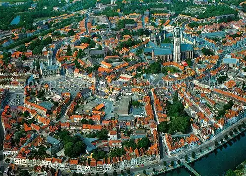 AK / Ansichtskarte Middelburg_Zeeland Centrum luchtopname Middelburg_Zeeland