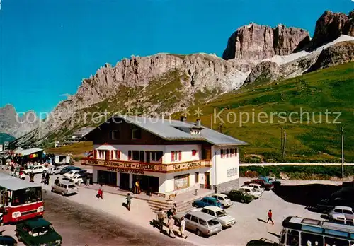 AK / Ansichtskarte Passo_Pordoi Pordoijoch Gebirgspass Dolomiten Passo Pordoi