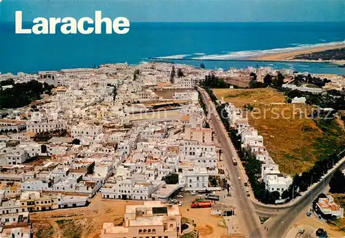 AK / Ansichtskarte Larache Avenue Mohammed V vue aerienne Larache