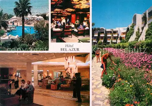 AK / Ansichtskarte Hammamet Hotel Bel Azur Swimming Pool Foyer Blumen Hammamet