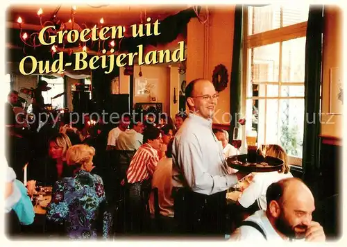 AK / Ansichtskarte Oud_Beijerland Hoeksche Waard Restaurant Oud_Beijerland