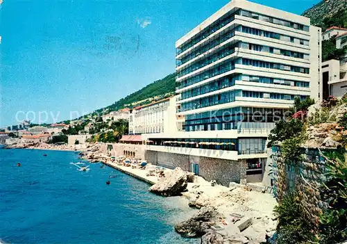 AK / Ansichtskarte Dubrovnik_Ragusa Hotel Excelsior Strand Dubrovnik Ragusa