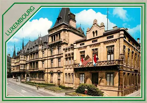 AK / Ansichtskarte Luxembourg_Luxemburg Palais Grand Ducal et Chambre des Deputes Luxembourg Luxemburg
