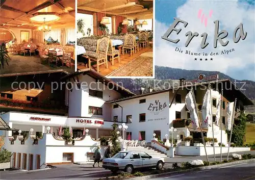 AK / Ansichtskarte Nauders_Tirol Hotel Restaurant Erika Nauders Tirol