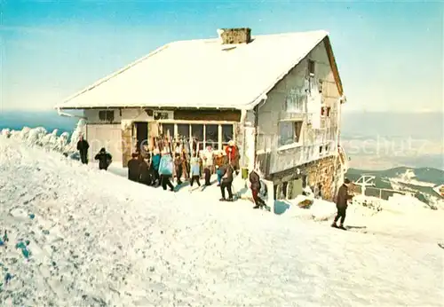 AK / Ansichtskarte Karkonosze Bergstation Sessellift Koppe Riesengebirge Karkonosze