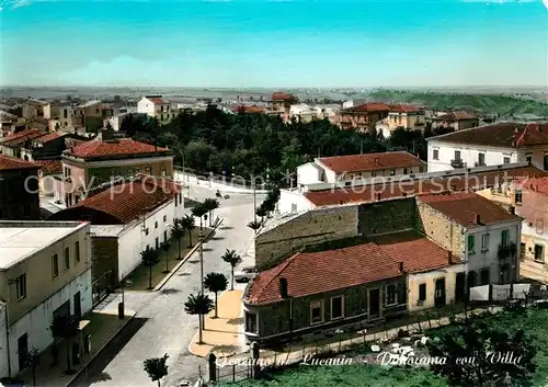 AK / Ansichtskarte Genzano_Di_Lucania Panorama con Villa Genzano_Di_Lucania