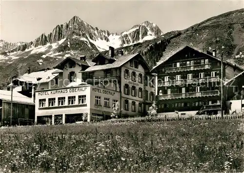 AK / Ansichtskarte Sedrun Hotel Oberalp  Sedrun