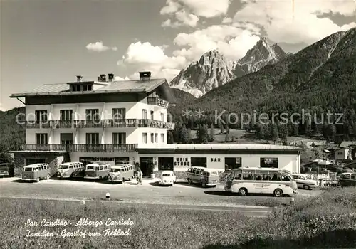 AK / Ansichtskarte San_Candido_Innichen Albergo Capriolo 