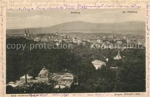 AK / Ansichtskarte Altkoenig Panorama Grosser Feldberg Altkoenig