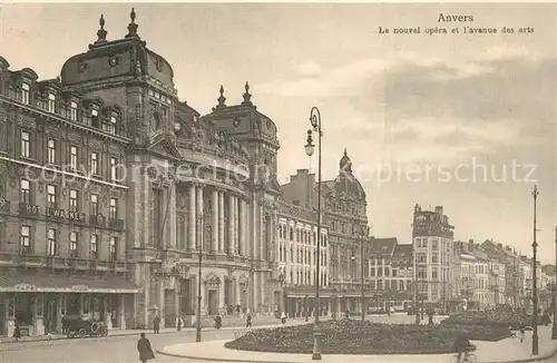 AK / Ansichtskarte Anvers_Antwerpen Neue Oper Avenue des Arts Anvers Antwerpen